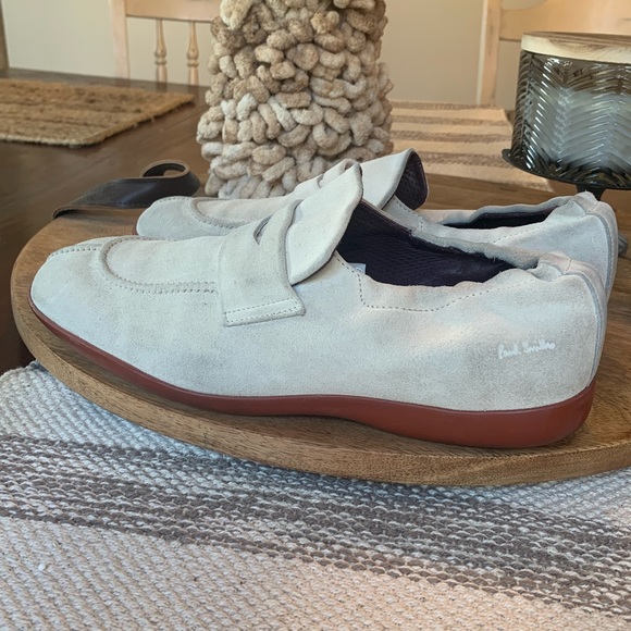 Paul Smith Bendi Travel Loafer Moccasin Slip On Men’s EU size 41 Tan Suede Gum - Picture 4 of 16